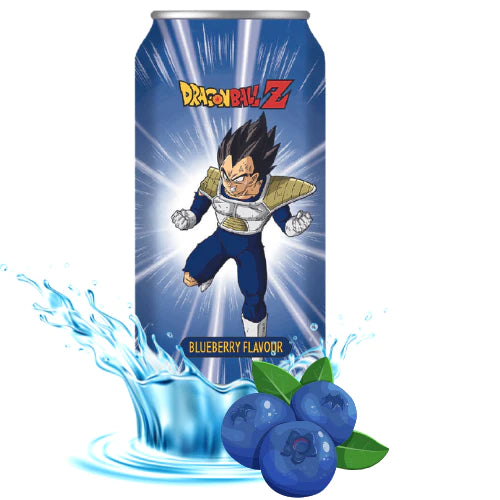 "Classic" Dragon Ball Z Vegeta Blueberry Soda 330ml x24 pz