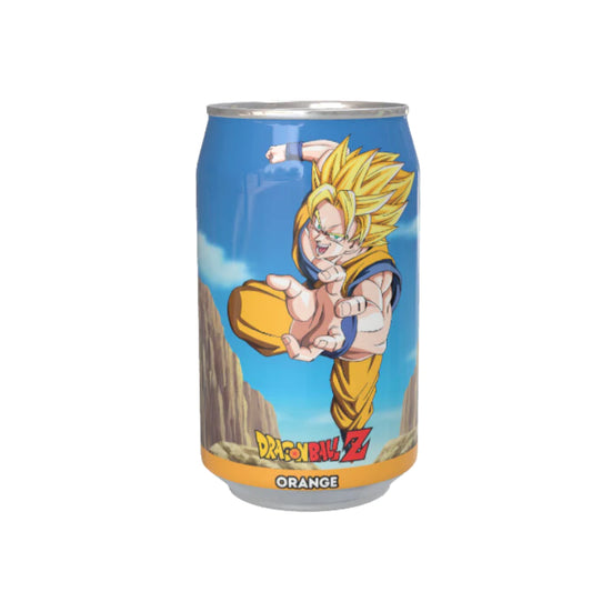 Dragon Ball Z Goku Orange Flavour Soda Can330ml x 24 pz