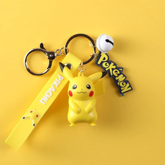 Portachiavi 3d Pikachu x5 pz